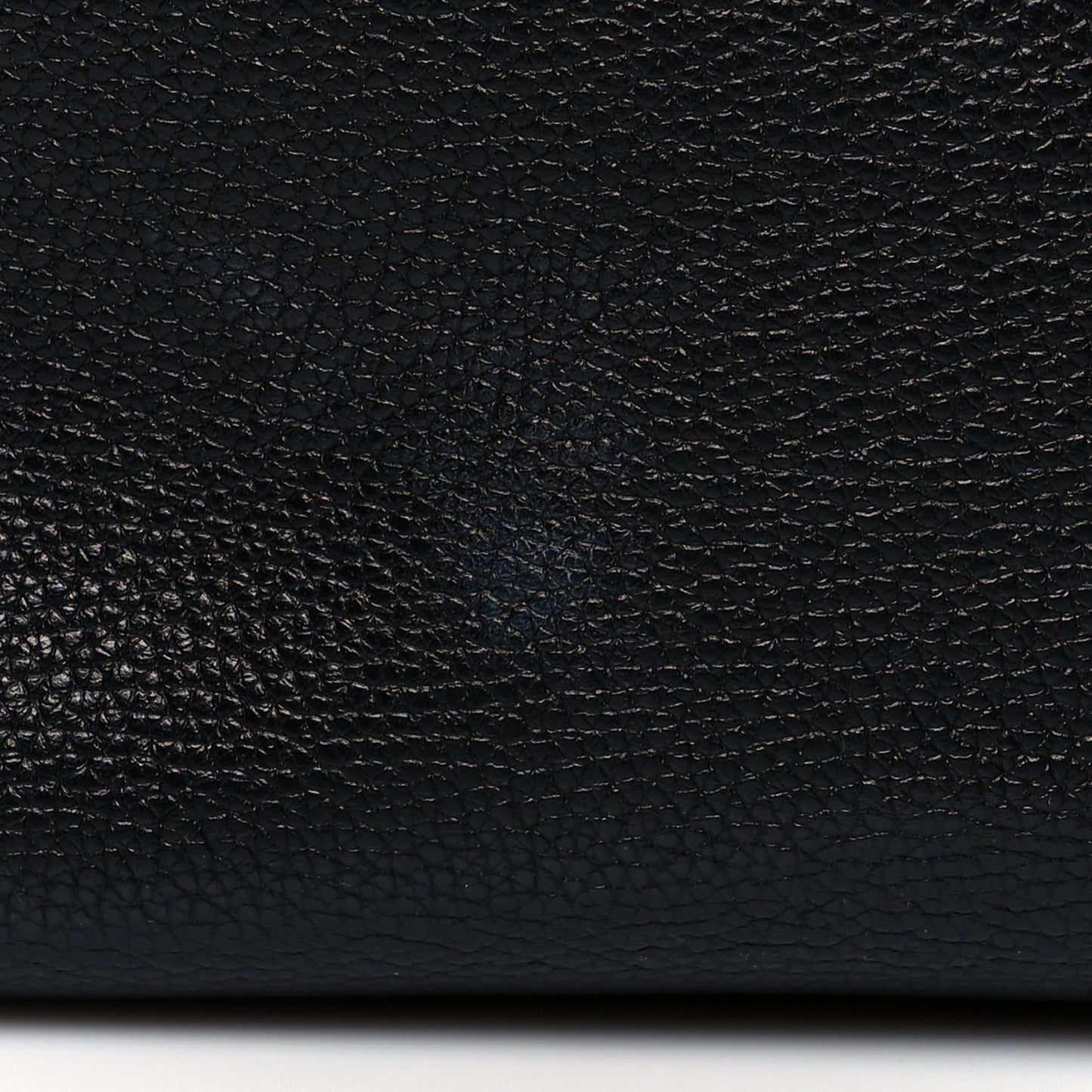 Soft Grained Calfskin Small Belt Cabas Phantom Black