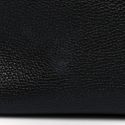 Celine Soft Grained Calfskin Small Belt Cabas Phantom Black 10 of 11