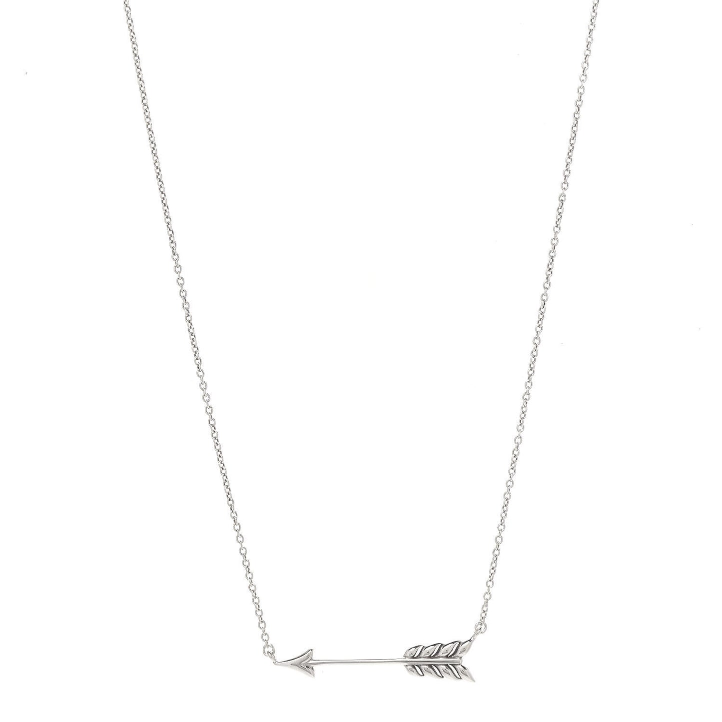 Sterling Silver Paloma's Graffiti Arrow Pendant Necklace