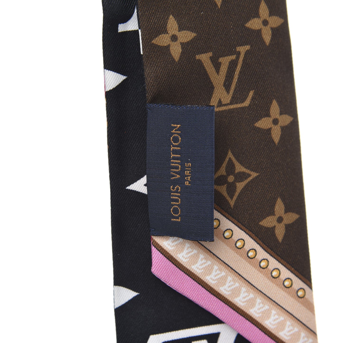 Silk Ultimate Monogram BB Bandeau Black