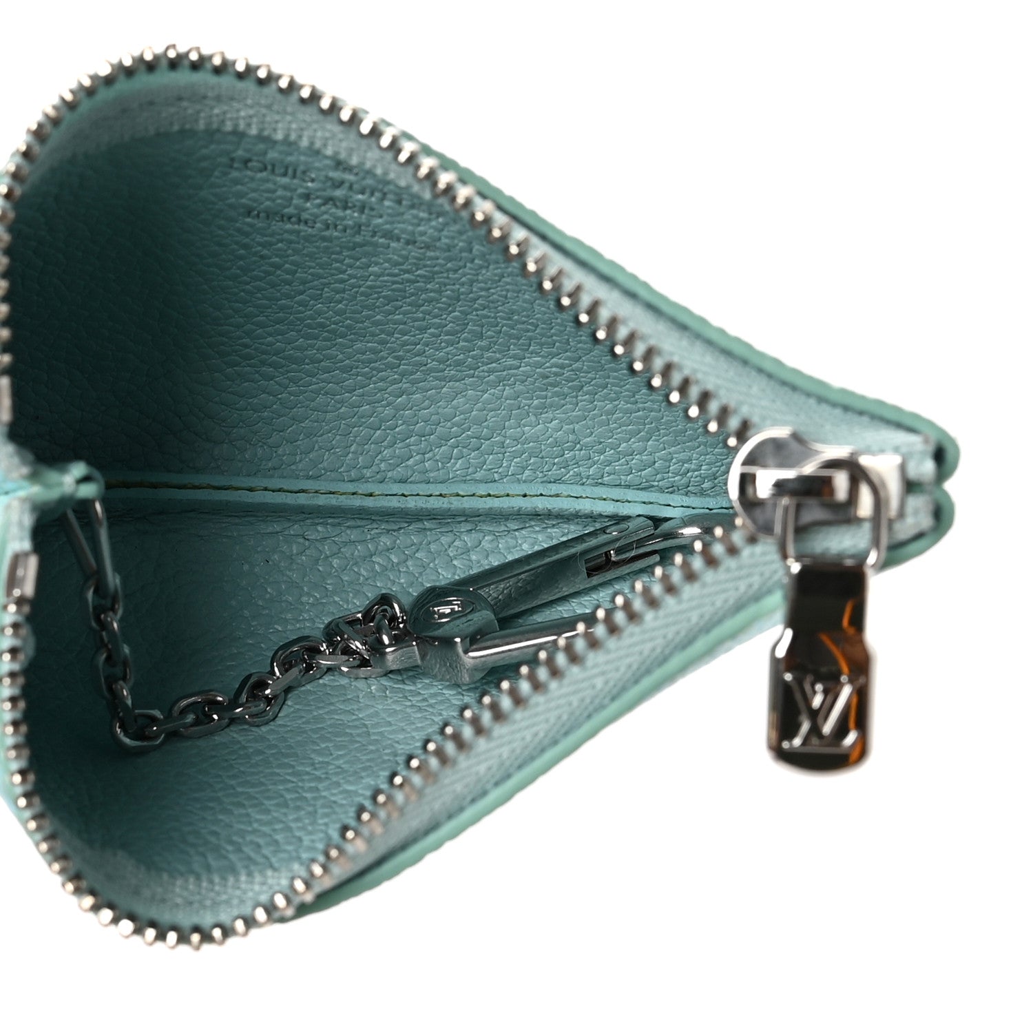 Louis Vuitton Empreinte Monogram Summer Stardust Key Pouch Water Green 6 of 7