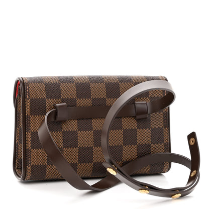 Louis Vuitton Damier Ebene Pochette Florentine XS 3 of 11
