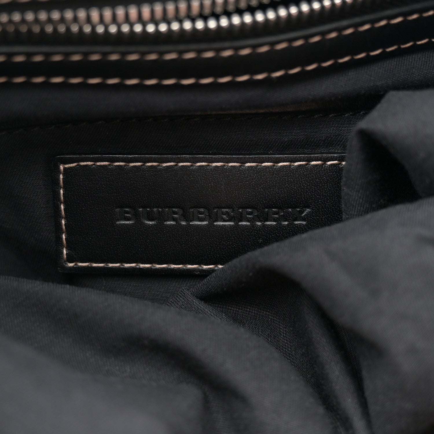 Burberry Nylon Vintage Check Medium Rucksack Backpack Antique Yellow 6 of 10