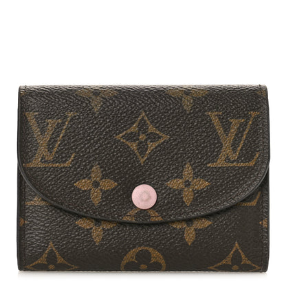 Louis Vuitton Monogram Rosalie Coin Purse Rose Ballerine 1 of 8