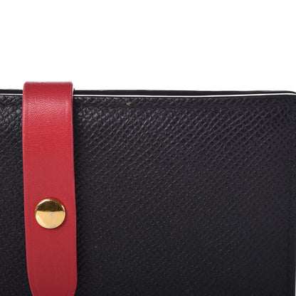 Celine Grained Calfskin Medium Multifunction Strap Wallet Black 9 of 12