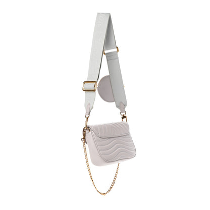 Louis Vuitton Calfskin New Wave Multi Pochette Brume 3 of 10