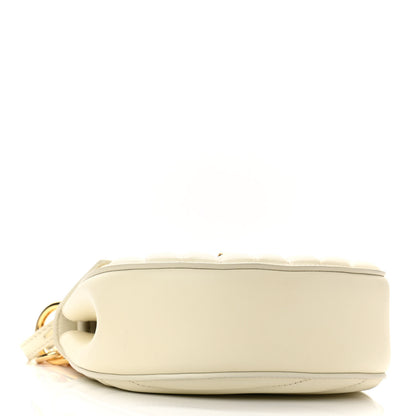 Chloe Calfskin Quilted Mini Drew Bijou Shoulder Bag Natural White 4 of 9