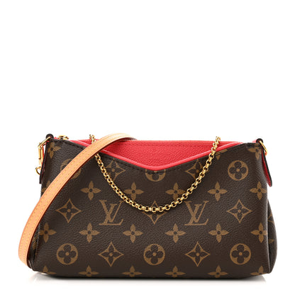 Louis Vuitton Monogram Pallas Clutch Cherry 1 of 11