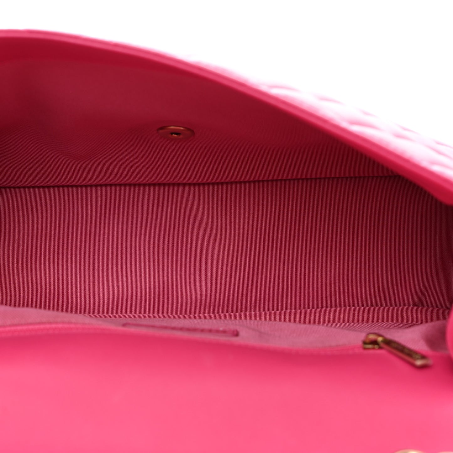 Lambskin Quilted Medium Mademoiselle Chic Flap Fuchsia