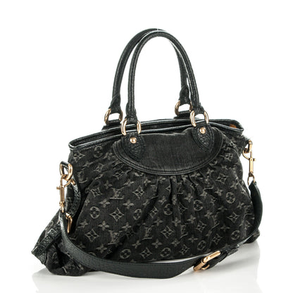 Louis Vuitton Denim Neo Cabby GM Black 3 of 6