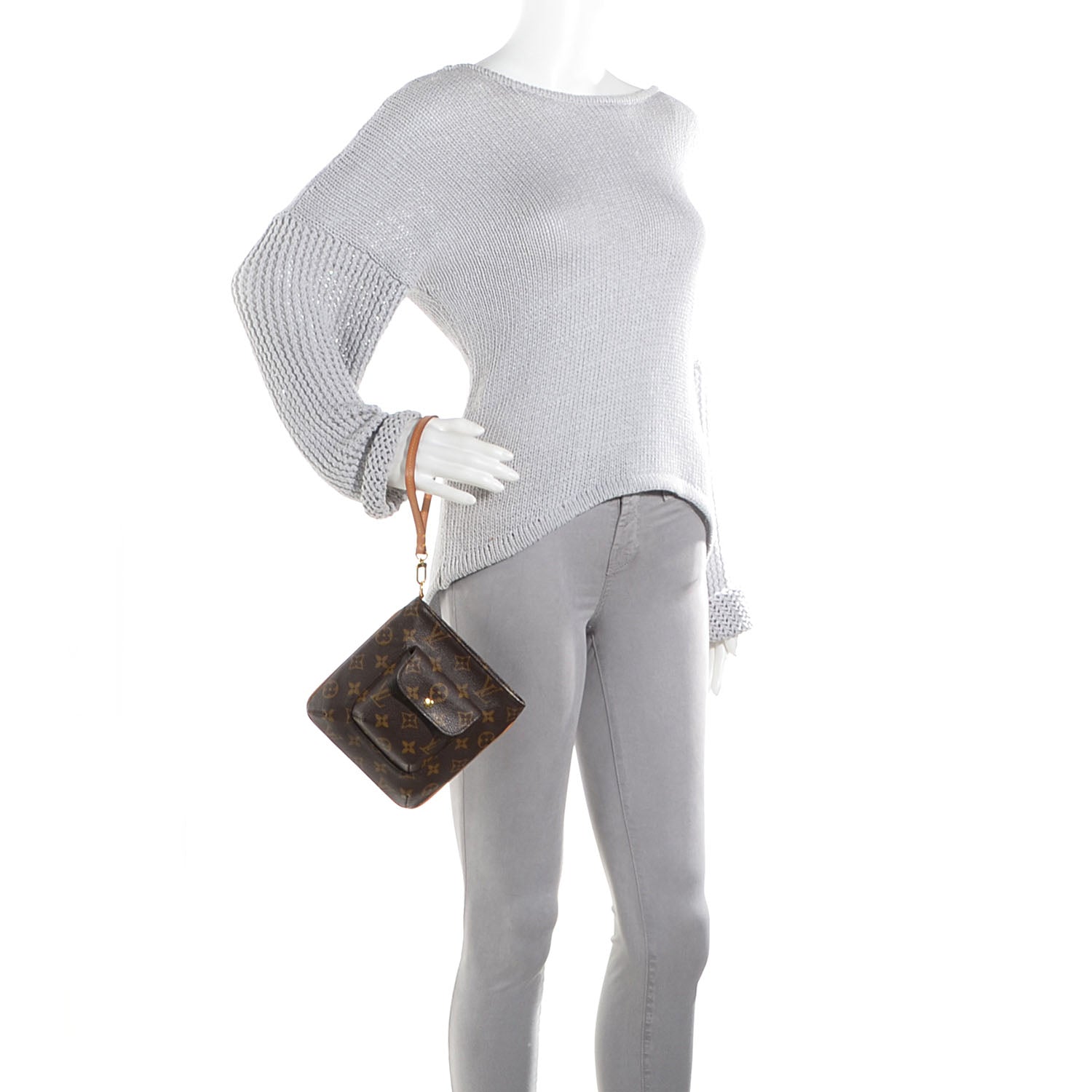 Louis Vuitton Monogram Partition Clutch 2 of 7