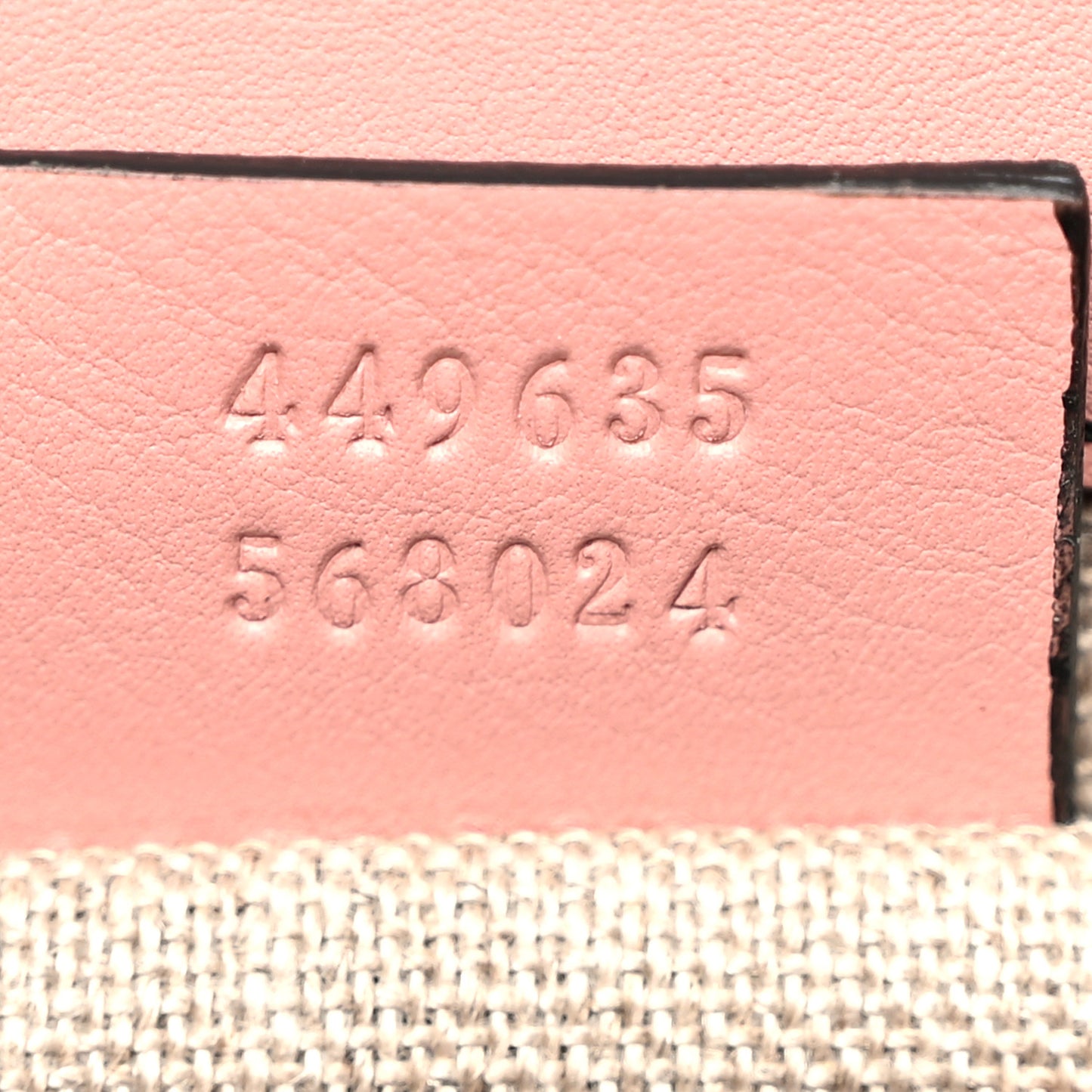 Microguccissima Medium Emily Chain Shoulder Bag Soft Pink