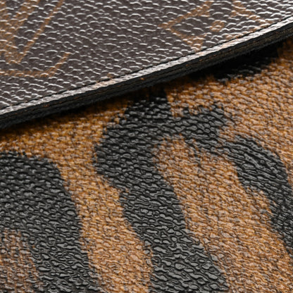 Louis Vuitton Monogram Animal Print Pochette Felicie Chain Wallet 15 of 19