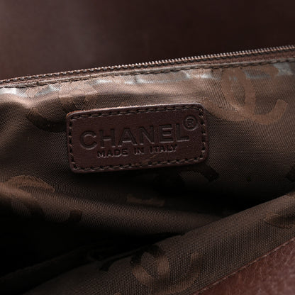 Chanel Calfskin Shopper Tote Brown 6 of 16