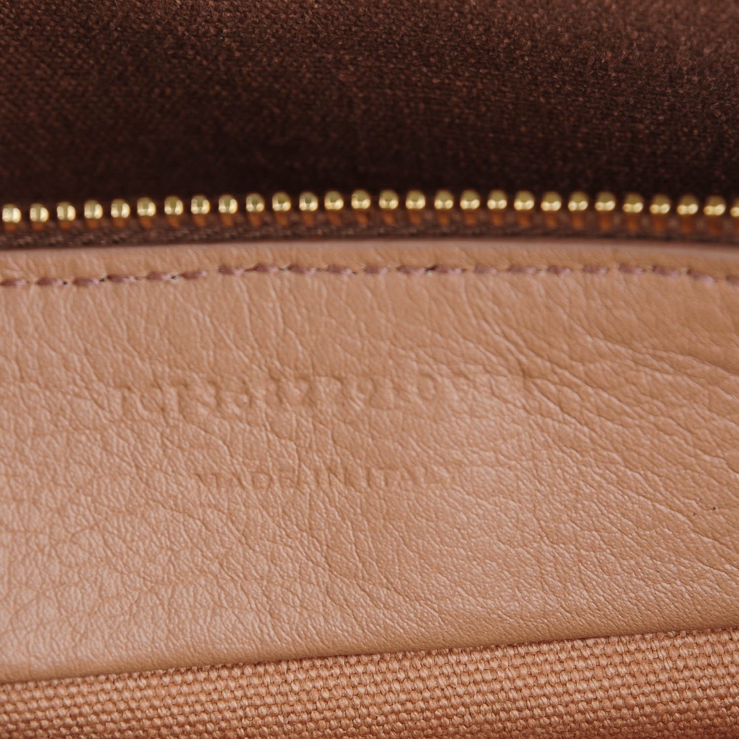 Calfskin Canvas Small Muse Two Beige