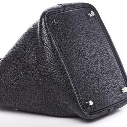 Hermes Taurillon Clemence Picotin Lock 18 PM Black 8 of 9