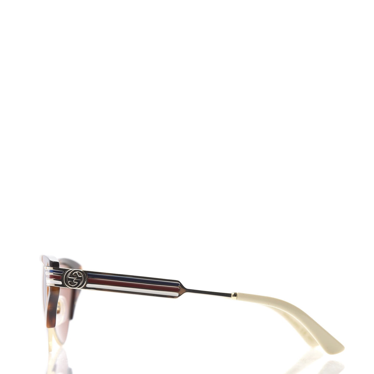 Cat Eye Web Sunglasses GG0522S Tortoise