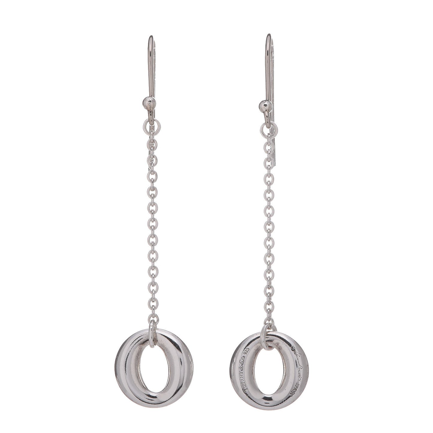 Sterling Silver Elsa Peretti Sevillana Drop Earrings
