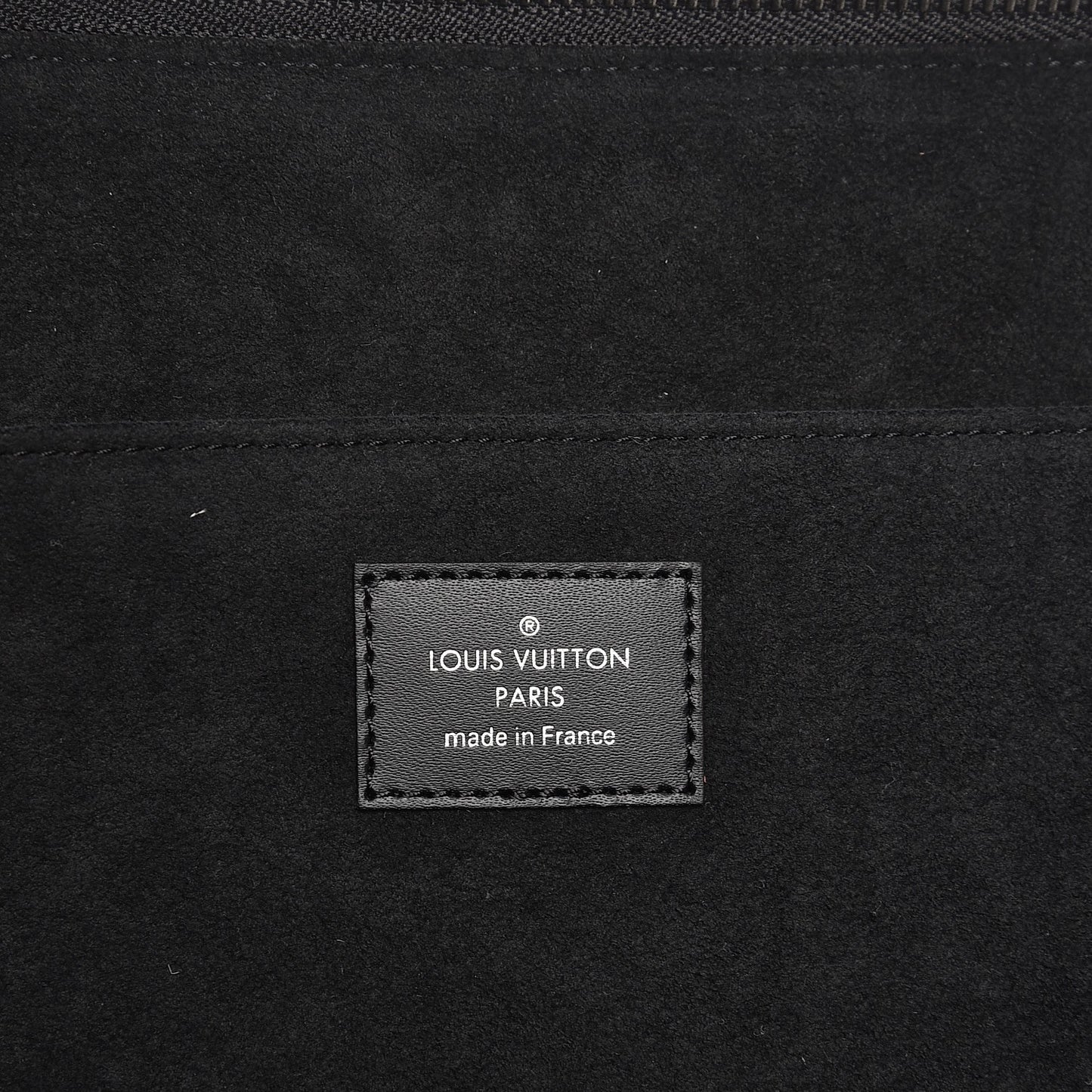X SUPREME Epi Pochette Jour GM Black