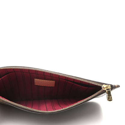 Louis Vuitton Monogram Neverfull MM GM Pochette Pivoine 5 of 6