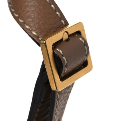 Chloe Calfskin Mini Marcie Round Crossbody Bag Nut 11 of 11
