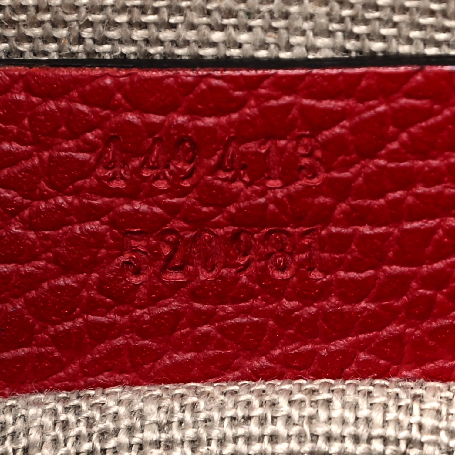 Gucci Monogram Mini Bree Messenger Bag Red 6 of 21