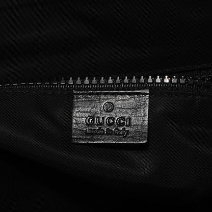 Gucci GG Plus Monogram Medium Flap Messenger Bag Black 5 of 7