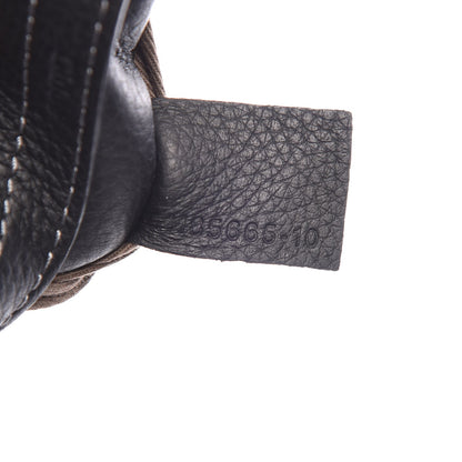 Chloe Calfskin Medium Marcie Round Crossbody Bag Black 8 of 8