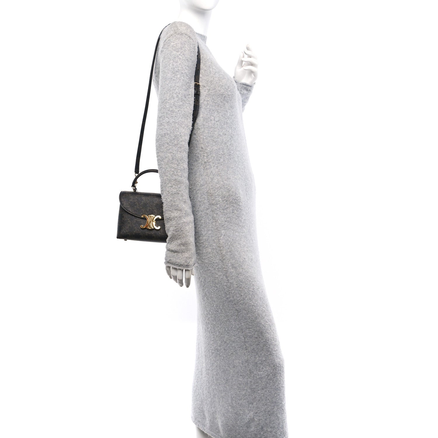 Celine Triomphe Canvas Teen Nino Tan 2 of 9