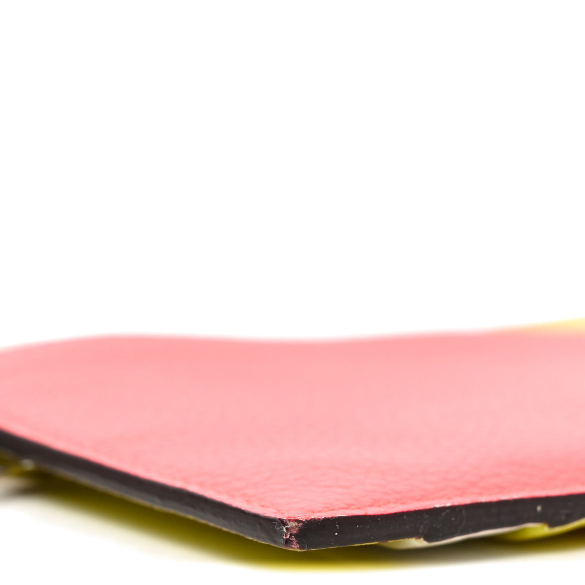 Bullcalf Tri-Color Diorissimo Card Holder Vert Acide