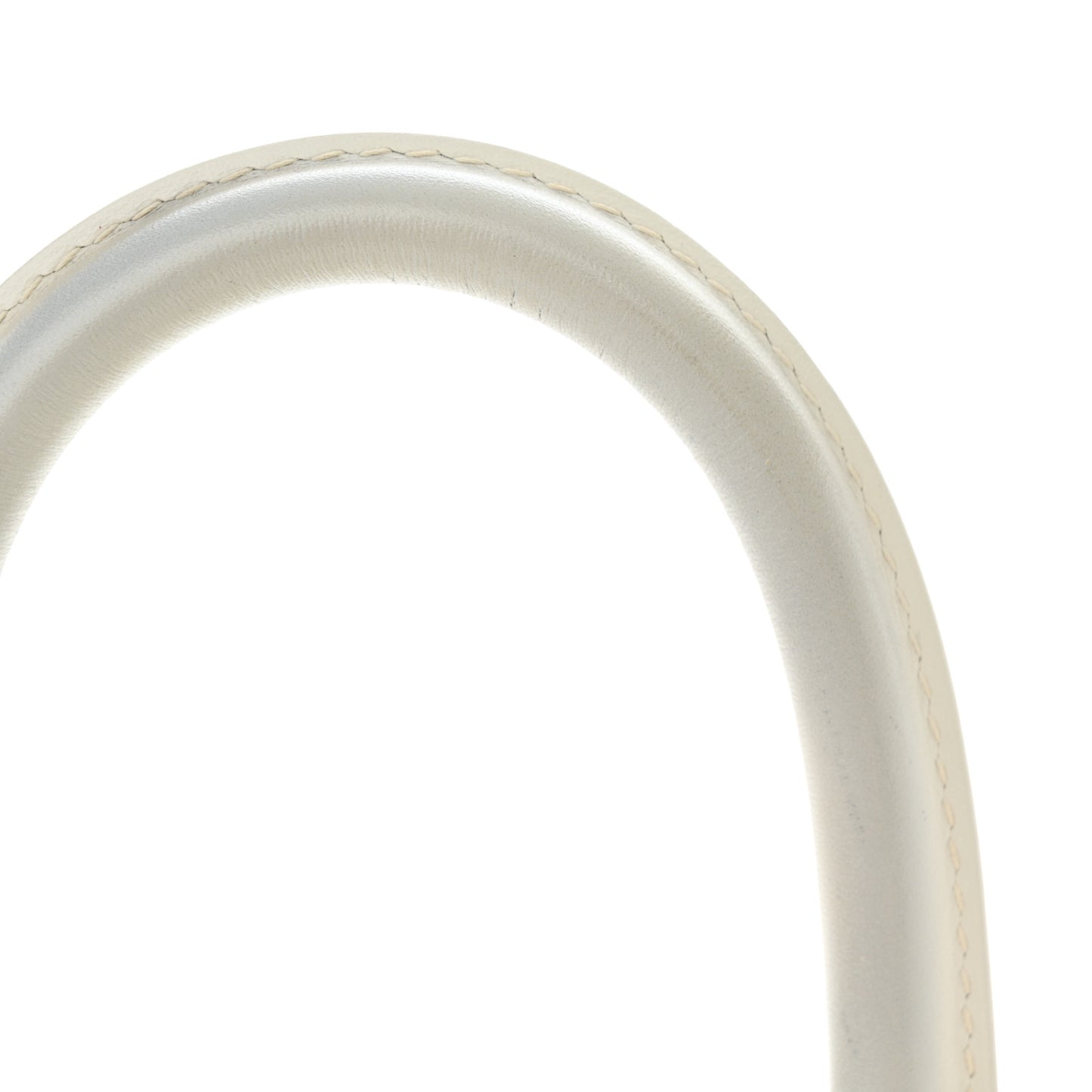 Box Calfskin Mini Brillant Satchel Ivory