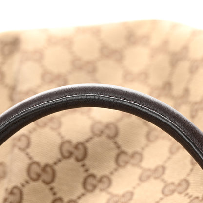 Gucci Monogram Medium Sukey Tote Dark Brown 12 of 14