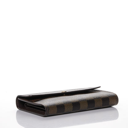 Louis Vuitton Damier Ebene Porte Tresor Etui Papier Wallet 4 of 6
