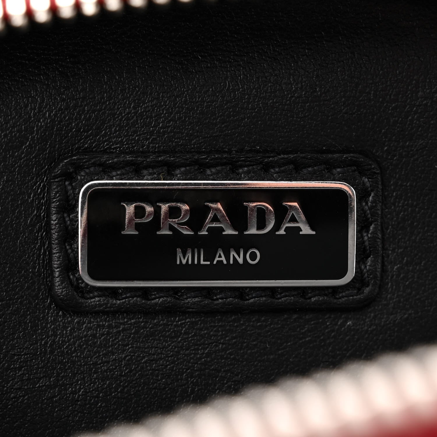 Prada Saffiano Travel Brique Crossbody Messenger Bag Fuoco 7 of 11