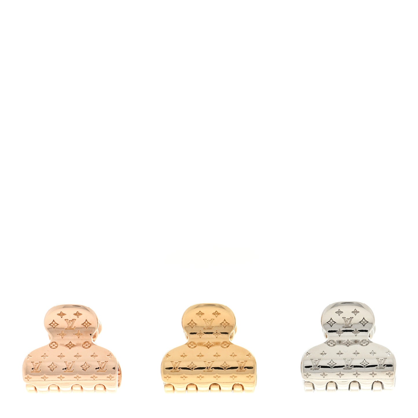 Metallic Nanogram Hair Accessories Gold Rose Gold Silver