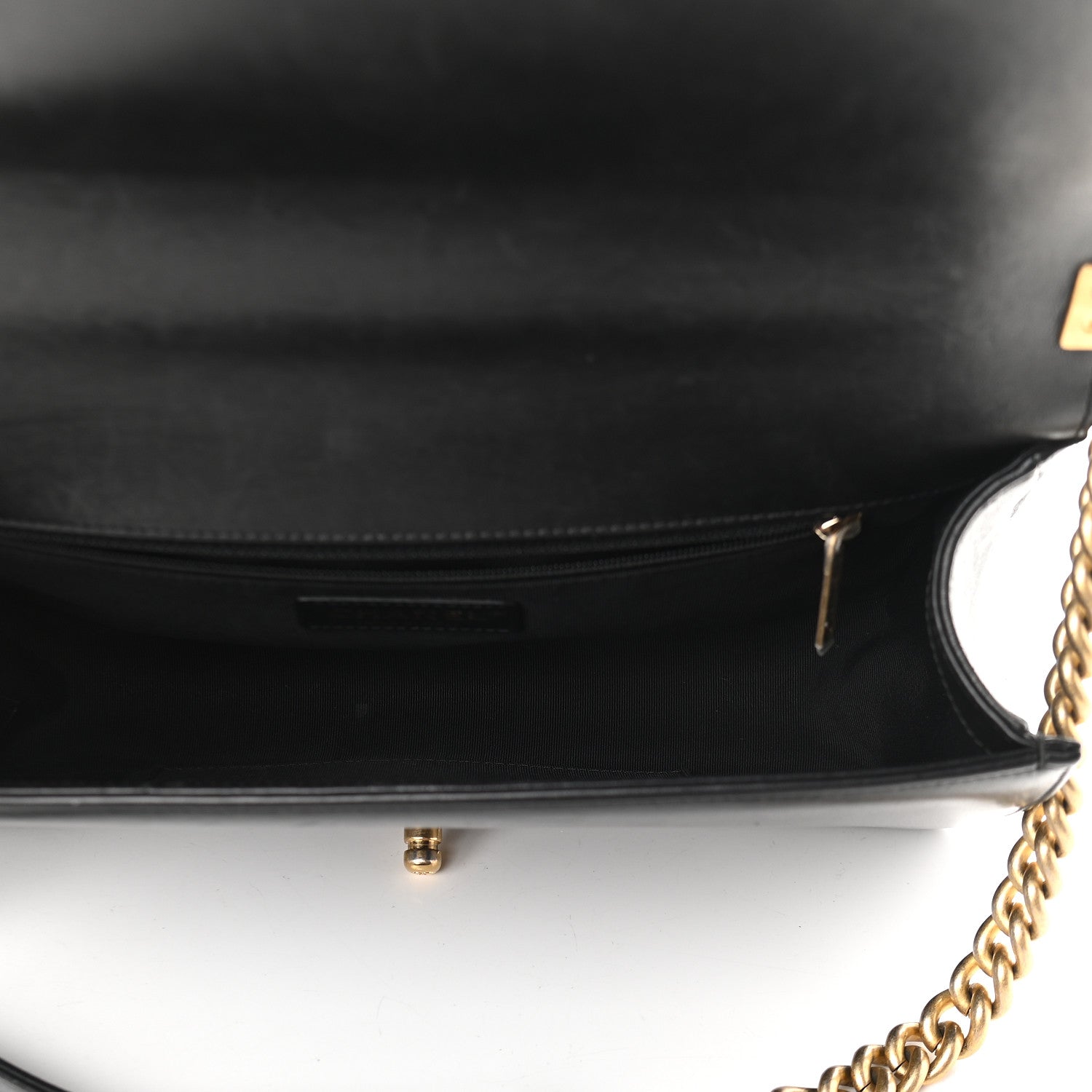 Chanel Lambskin Quilted New Medium Boy Flap Black 5 of 11