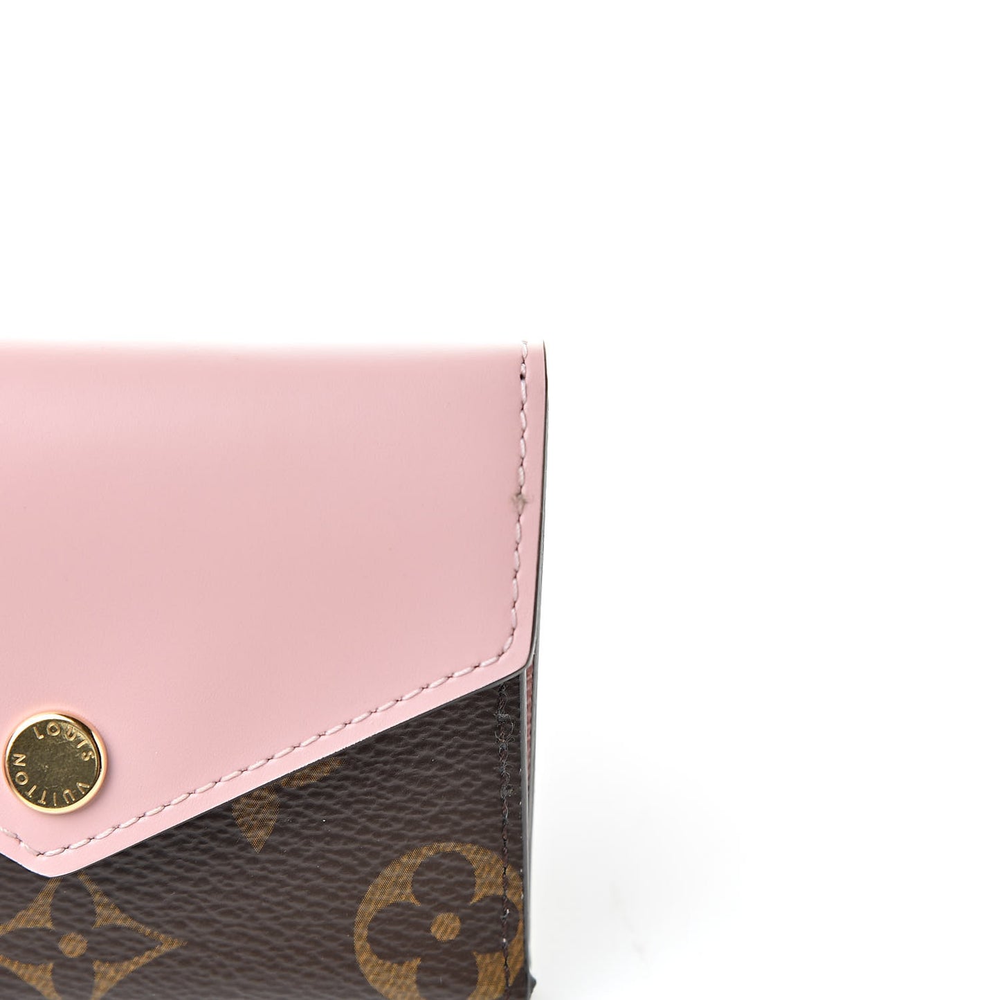 Monogram Zoe Wallet Rose Ballerine