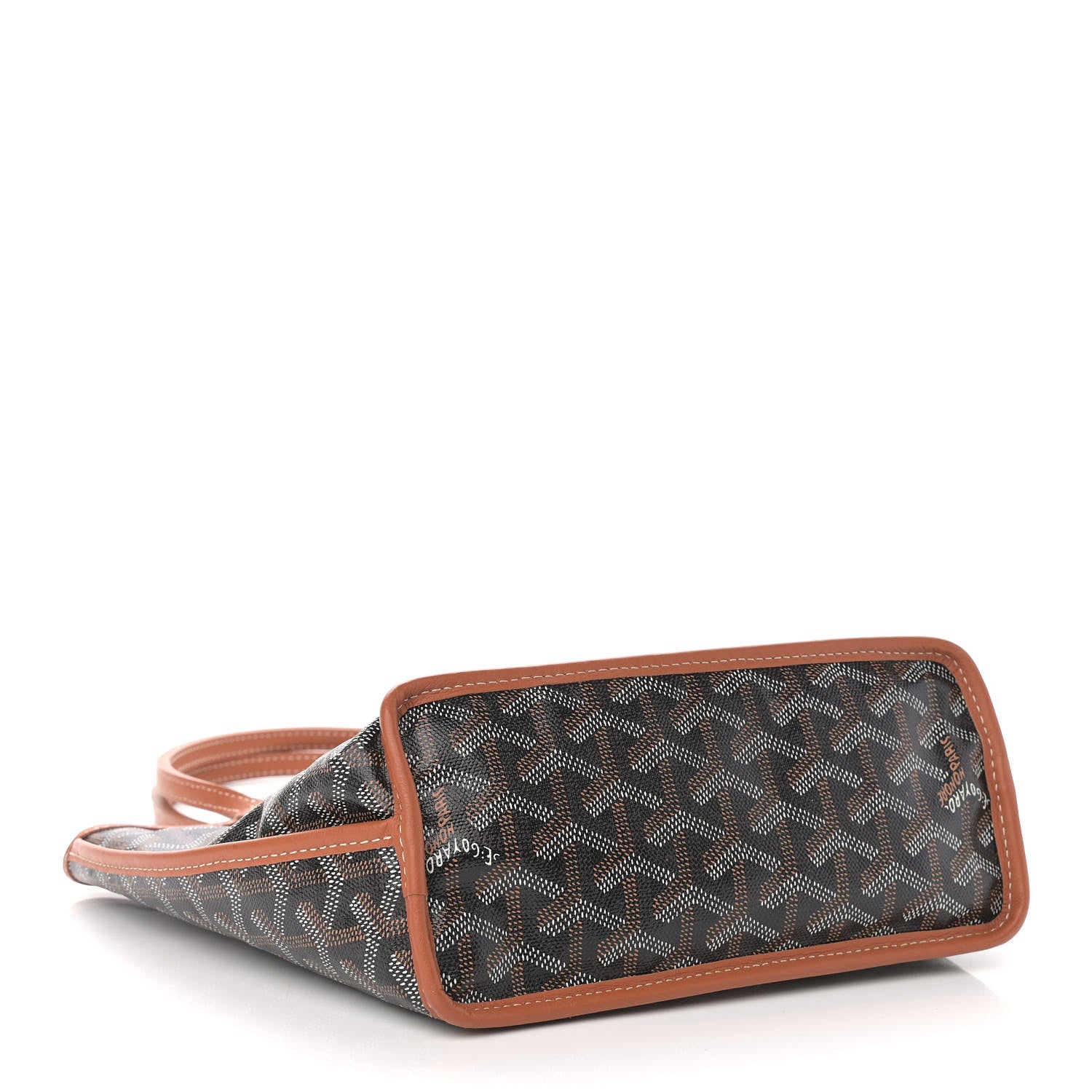 Goyard Goyardine Reversible Mini Anjou Black Gold 4 of 8