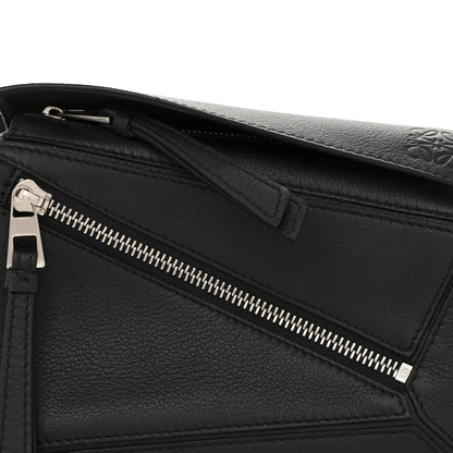 Loewe Calfskin Mini Puzzle Bumbag Black 8 of 15
