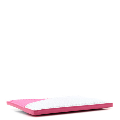 Louis Vuitton LV X TM Monogram Multicolor Criss-Cross Card Holder Kawaii Pink 4 of 7