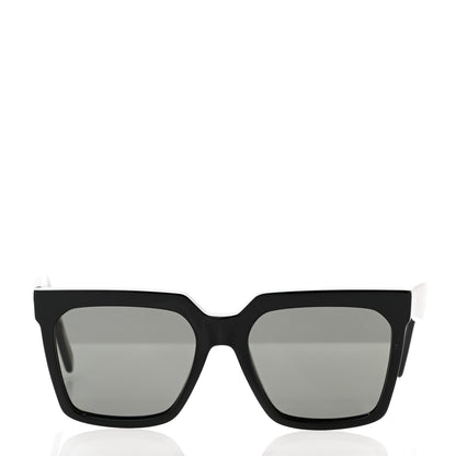 Celine Acetate Polarized Oversized Sunglasses CL4055IN Black 2 of 6