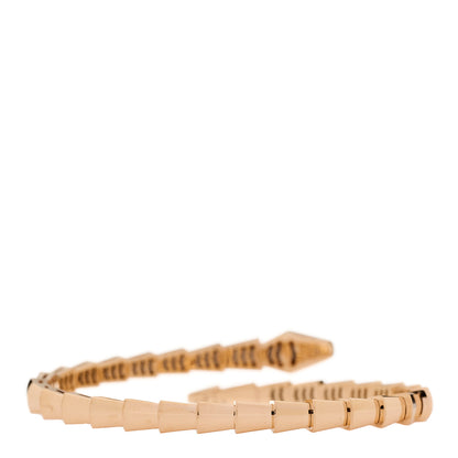 Bulgari 18K Rose Gold Diamond Serpenti Viper Bracelet S 3 of 5