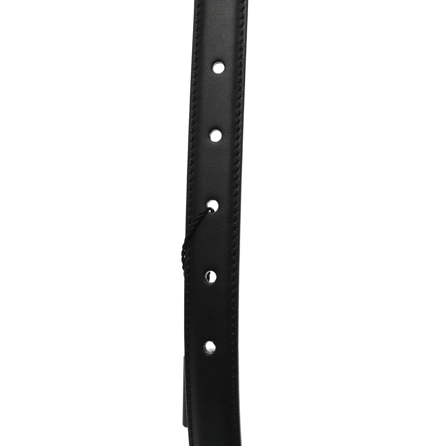 Fendi Vitello King Fendi O'Lock 2CM Belt 90 36 Black 6 of 6