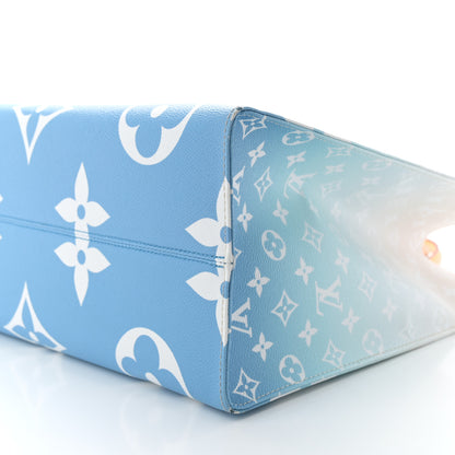 Louis Vuitton Monogram Giant By The Pool Onthego GM Blue 9 of 10