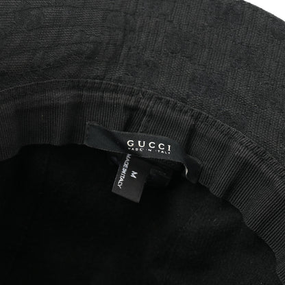 Gucci Monogram Web Bucket Hat M Black 8 of 12