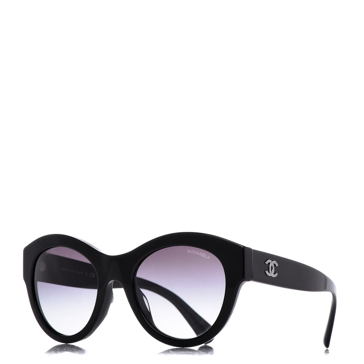 Acetate Butterfly Sunglasses 5371 Black