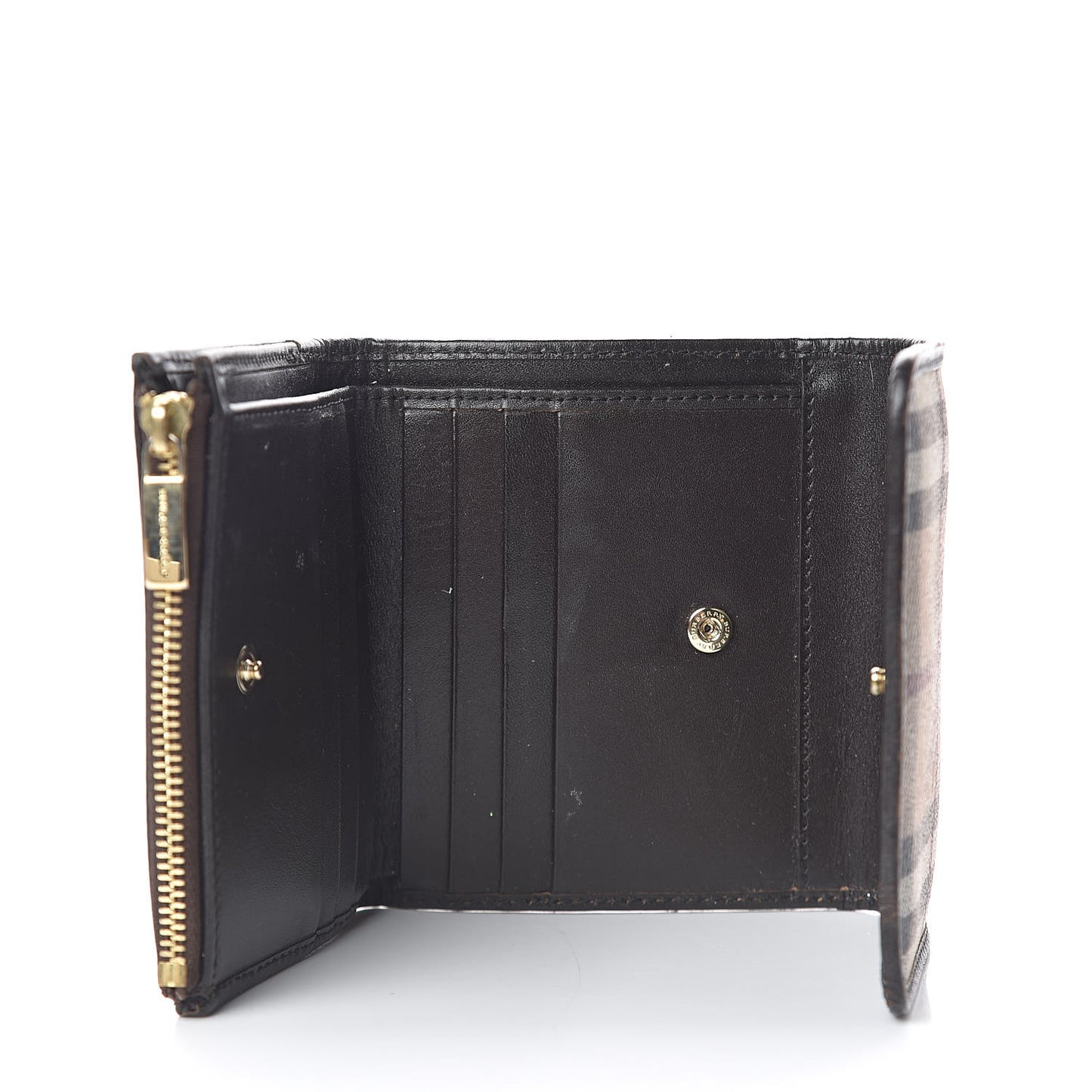 Haymarket Check Medium Leighton Wallet Chocolate