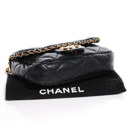 Chanel Calfskin Mini Chain Me Flap Black 4 of 7