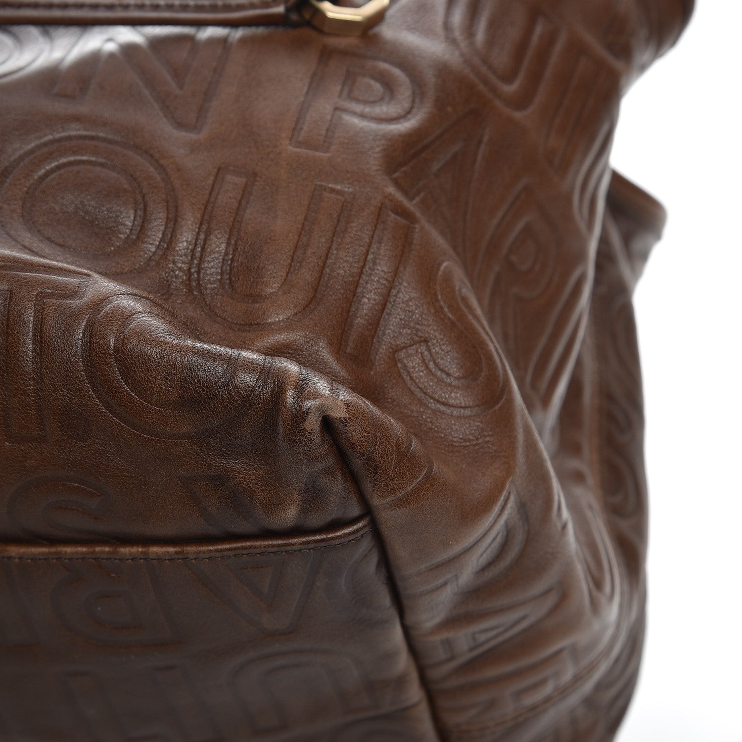Louis Vuitton Monogram Paris Souple Whisper PM Chocolate 12 of 12