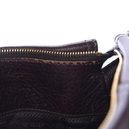 Prada Deerskin Duffel Bag Bruciato 12 of 21